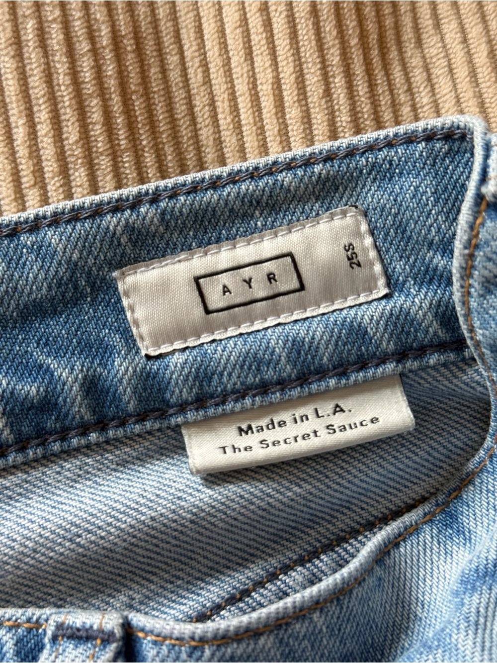 AYR Light Blue Wide-Leg Ripped Jeans - Picture 11 of 16